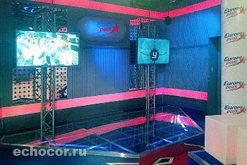 Акустические панели ЭхоКор в студии радиостанции "Европа-плюс"