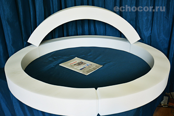 Подвесные акустические панели ЭхоКор в форме тора